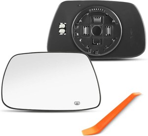 $20 Compatible with Jeep Grand Cherokee Driver Side Mirror, 2005 2006 2007 2008 2009 2010, Left Side Mirrors Replacement Glass with Backing Plate, Power Heated