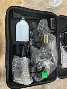 $60 Cordless Pressure Washer Battery Powered 990PSI Cordless Power Washer with 6-in-1 Nozzle, 23FT High-Elastic Hose, 21V Battery&Charger Portable Handheld Pressure Washer Cleaner for Home (5022-BK2)