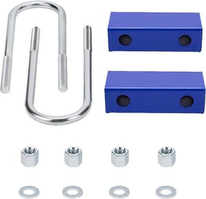 $58 3 Lowering Block Kit and U-bolts Kit for Chevy C10 Rear 1960-1972 Leaf Spring Lowering Block Kit