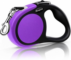 $13 Heavy Duty Retractable Dog Leash-16ft Strong & Durable Walking Leash for S to L Dogs up to 45115 lbs, Upgraded Lock System, Non Slip Grip, Tangle Free (Purple, SmallMedium)