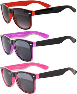 $11 OWL Vintage 1980s Sunglasses Unisex, 2 Tone Frame, Smoke Lens Classic Retro Style