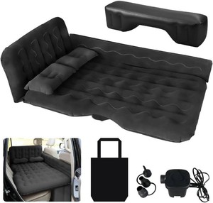 $36 SUV Air Mattress Camping Bed - Car Mattress Back Seat Portable Foldable Car Air Bed SUV Sleeping Pad Car Bed Mattress for Sedan SUV Truck, Full