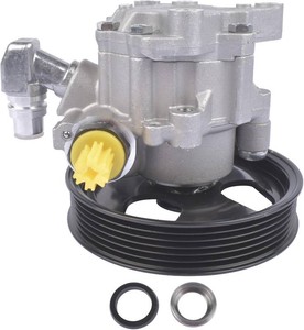 $50 0024663801 Power Steering Pump for ML320 ML350 ML430 ML500 ML55 AMG W163  with Bracket, Compatible with Mercedes Benz,0024663801, 0024668201, 0044661401, 0024664601, 0024668101
