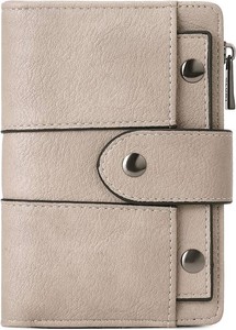 $20 CLUCI Wallet for Women Leather Slim Womens Wallet Bifold Multi Card Holder Organizer Designer with Removable ID Window