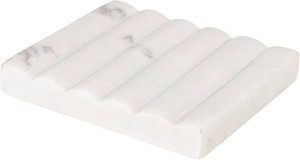 $20 Creative Co-Op Contemporary Carved Marble Soap Dish for Bathrooms