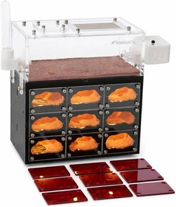 $85 Lumen Hotel Ant Farm Nest with Built-in LED Lights, Hydration System, Trash Box & Ant Keeping Starter Kit