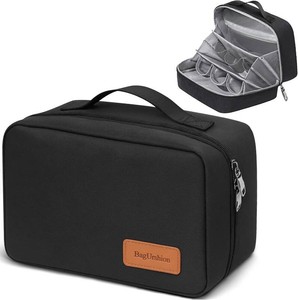 $21 Toiletry Bag for Men,Mens Travel Toiletry Organizer,Mens Travel Essentials,Water Resistant Shaving Bag for Toiletries Accessories -Black