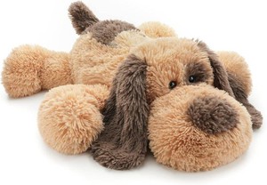 $25 WEIGEDU Floppy Stuffed Dog Puppy Plush Toy, 20 inch, Brown  Huggable Beagle Labrador Retriever Stuffed Animal Dogs, Lying Down, Super Soft, for Kid Girl Boy Baby Christmas Birthday Gift