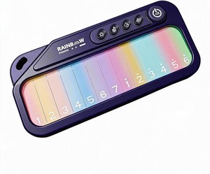 $20 Kids Piano Keyboard Toy for Toddlers Age 3-6, Light Up Musical Learning Toy with LED Screen, Interactive Dual Style Retro & Rainbow Backlit Keyboard, Educational Music Toy, Birthday Gift for Kids