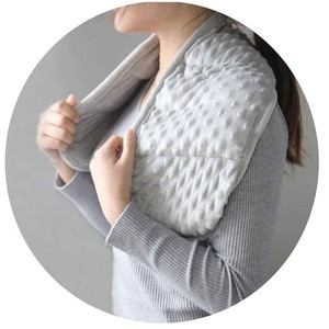 $39 MAXTID Sensory Weighted Dual Texture Shoulder Wrap 4-Pounds for Adults