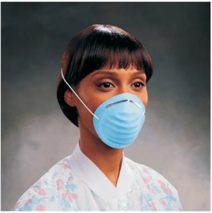 78071 - Lot of 250x NEW Blue Cone Style Face Masks
