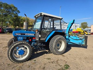 1993 Ford 3930 Tractor with Cab & Snow Removal Attachment