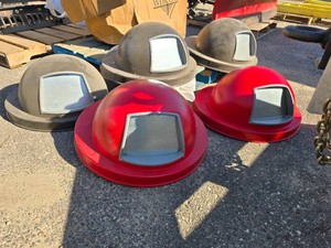 5 - Webcoat Aluminum Trash Lids