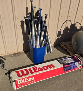 Wilson Womens Golf Clubs & Aluminum Baseball Bats
