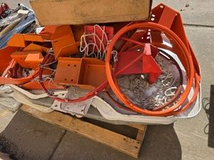 Basketball Backboard and Rims