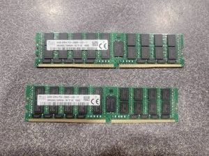 Lot of Used 128GB Of Ram (620774) Two 64GB DDR4 ECC Memory, UNTESTEDAS IS