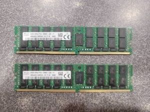 Lot of Used 128GB Of Ram (620775) Two 64GB DDR4 ECC Memory, UNTESTEDAS IS
