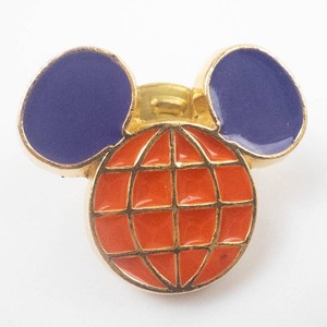 Disney Mickey Mouse Globe Enamel Pin