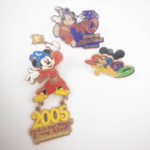 Disney Mickey Mouse Pin Set (Lot of 3)