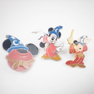 Disney Mickey Pin Set (Lot of 3)