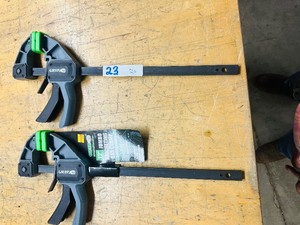 New  12 RATCHETING BAR CLAMP - missing tag