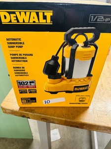 New  DEWALT 12 HP SUMP PUMP - DXWP62581