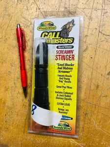 New  WoodWise CallMasters SCREAMIN STINGER - Cayute caller