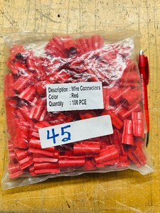 100 RED WIRE NUTS