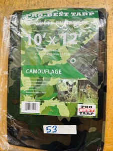10 x 12 ProBest CAMO TARP - New