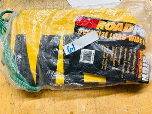Road Pro OVERSIZED  WIDE LOAD Banner (reversible)  NEW