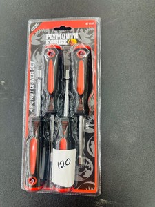 Plymouth Forge 4 pc NUT DRIVER SET - SAE