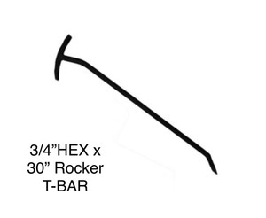 New  Valley 34 x 30 ROCKER T- BAR (Pro-Series)