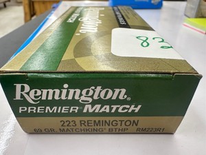 .223 Remington PREMIER MATCH  - 69 GR - MATCH-KING BTHP