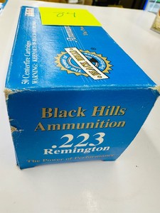 NOS - .223 Remington BLACK HILLS AMMUNITION - 60 GR Soft Point
