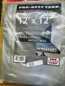 12 x 12 Pro Best TARP  New