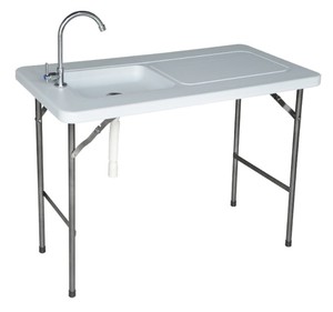 New in Box - Angler OUTDOOR FISHGAMEPRODUCE CLEANING STATION (Hook to hose sink table)