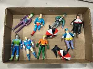 DC action figures superheroes lot
