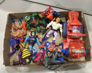 vintage Masters of the universe action figure lot