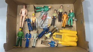 vintage Fisher-Price Tonka little people, action figures