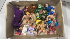 vintage Masters of the universe, action figure lot