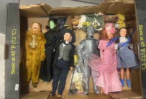 1985 multi toys, Wizard of Oz doll lot