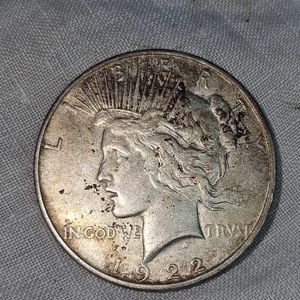 1922 D Peace Dollar $1