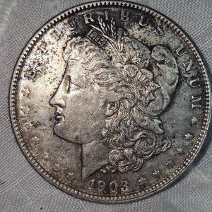 1903 Morgan Dollar $S1 F wToning