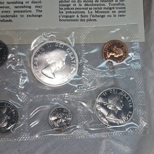 1964 Royal Canadian Mint Silver $1, SilverUNC