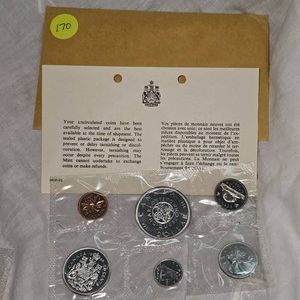 1964 Royal Canadian Mint Silver $1, SilverUNC