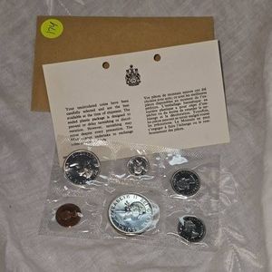 1964 Royal Canadian Mint Silver $1, SilverUNC