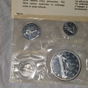 1965 Royal Canadian Mint Proof Set, Silver UNC