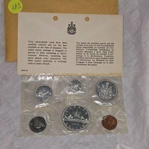 1965 Royal Canadian Mint Proof Set, Silver UNC