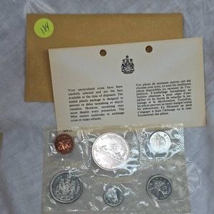 1965 Royal Canadian Mint Proof Set, Silver UNC
