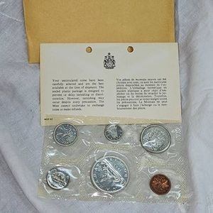 1965 Royal Canadian Mint Proof Set, Silver,UNC